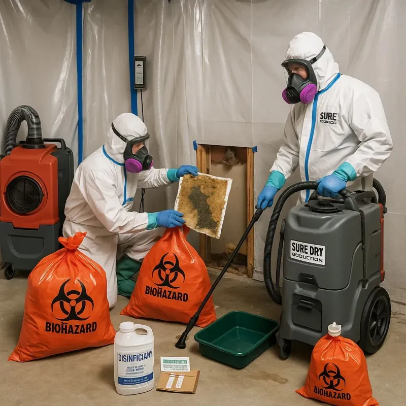 Contaminated Water Handling Protocols process in Fowler, MI