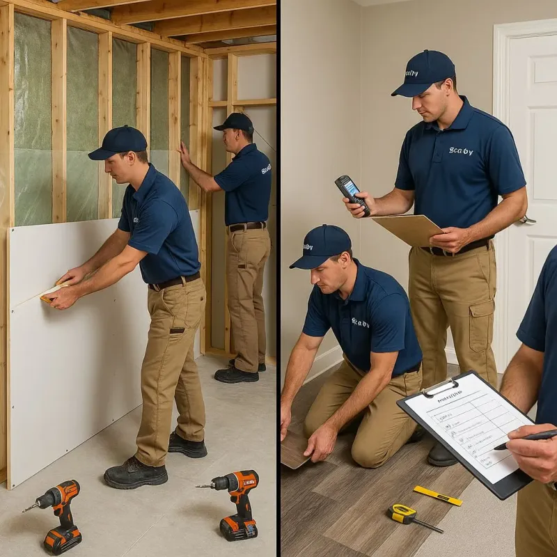 Repairs and Reconstruction process in Fowler, MI